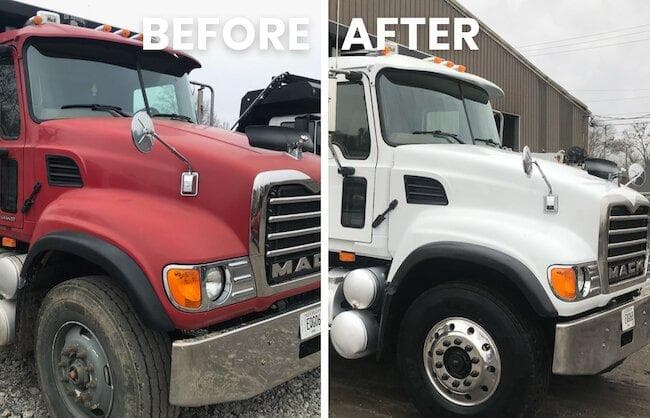 Restored dumptruck