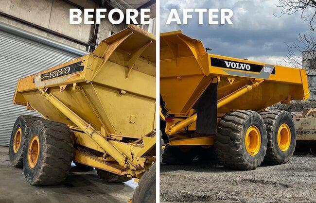 Volvo Articulated Dump Truck restored